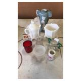 Toothpick holders, vase