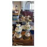 Pair of lamps, no shades