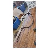 Antique primitive cast iron cow neck yoke