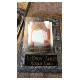 LeBron James rookie card
