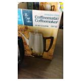 GE vintage coffee pot