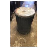 Galvanized trash can 20 gallon