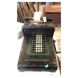 Burroughs adding machine vintage