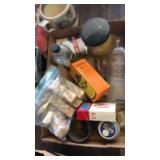 Old medical bottles,tins