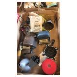 Ashtrays,pencil sharpeners,funnel