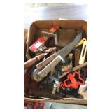 Old knives,cookie cutters