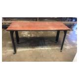 5 foot table on wheels