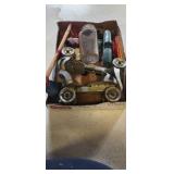 Vintage skates and toys