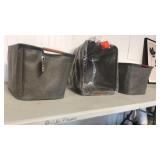 New Household essentials 3 polyester container