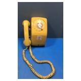 Vintage hanging telephone