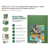 Wood fiber underlayment