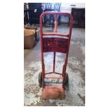 Orange utility dolly