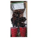 gold laced pair - polish chickens