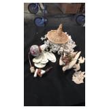 3 ceramic windchimes