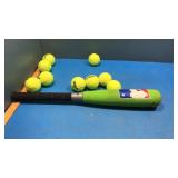 Bat and 9 balls