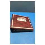 Pokï¿½mon cards in binder