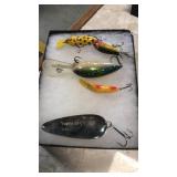 5 fishing lures only