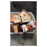 Tote of cigar boxes