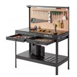 47 x 24 in. Heavy Duty Steel Workbench NEW