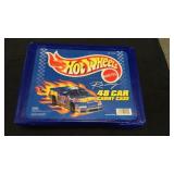 Hot wheels carry case w cars
