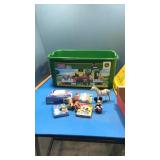 Mega blocks,chalk,games