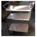 Metal tea cart