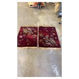 2 vintage rugs