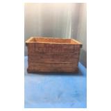 Wood cranberries crate