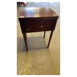 Sewing machine and cabinet