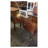 Sears sewing machine in cabinet