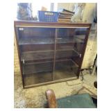 Sliding glass doors cabinet