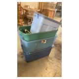 4 totes w contents