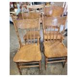4 table chairs