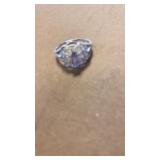 Sterling ring size 11 purple stone