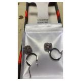 Sterling pierced earrings