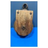 Wood pulley