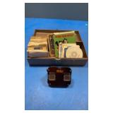Sawyer viewmaster w disc,movies in metal box