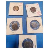 5 pennies