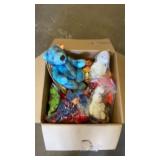 Box of beanie babies