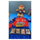 Jeff Gordon bear,suit,cards