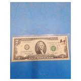 1976 2 DOLLAR BILL