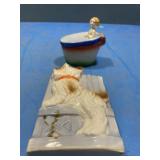 Wall hangin,lady in tub (Japan)