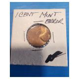 1 cent mint error
