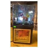 Fiber optic lighted clock