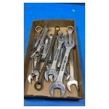 Flat of wrenches