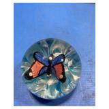 Joe St Clair pink and blue butterfly