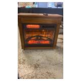 27x12 Electric fireplace heater with remote