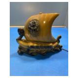 Ship desk light. Vintage
