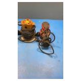 Black & Decker router, craftsman sander