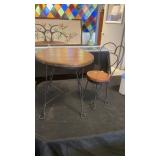15 inch ice cream table,chair